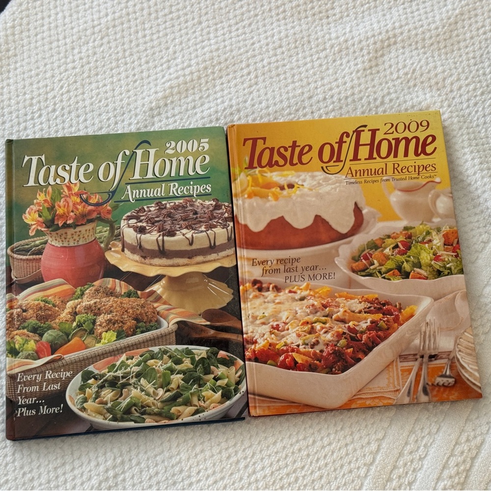 Taste of Home Annual Recipes Cookbooks